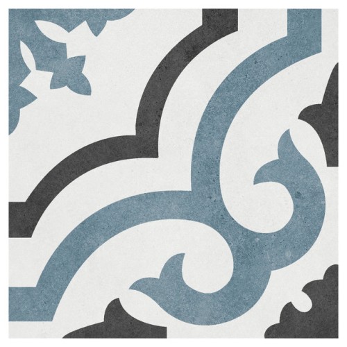 Symphony Blue Matt 20x20cm Gaudi B (box of 14)