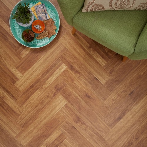 Rustic Parquet Golden Oak LVT 12.2x61cm (box of 50)