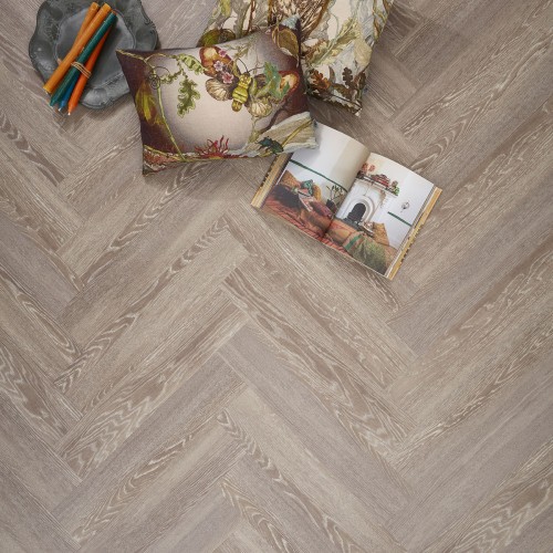 Rustic Parquet Smoky Grey Oak LVT 12.2x61cm (box of 50)