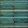 Maya Linear KitKat Turquoise 35x35cm (box of 12)