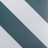 Zebra Green and White 22.3x22.3cm (box of 23)