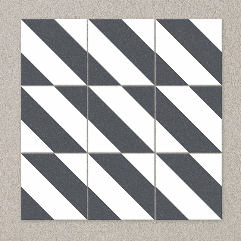 Zebra Black and White 22.3x22.3cm (box of 23)