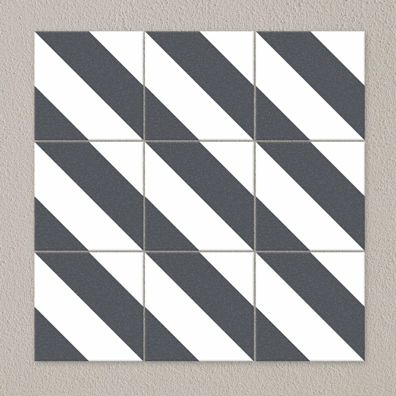 Zebra Black and White 22.3x22.3cm (box of 23)