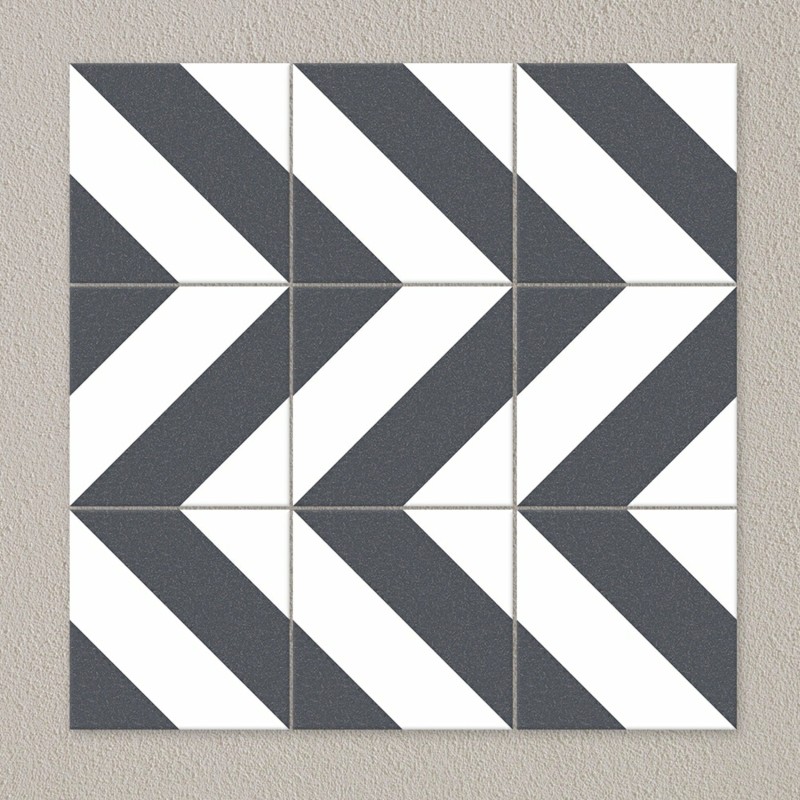 Zebra Black and White 22.3x22.3cm (box of 23)