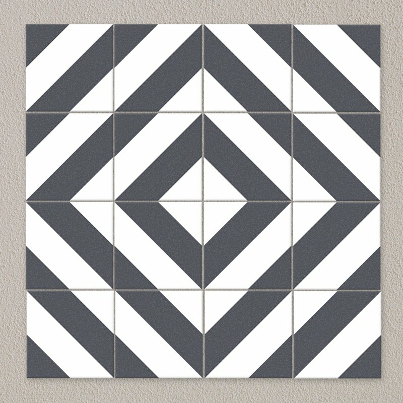 Zebra Black and White 22.3x22.3cm (box of 23)