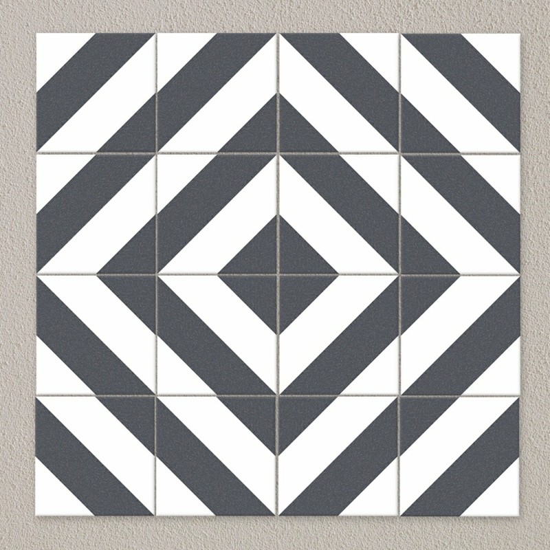 Zebra Black and White 22.3x22.3cm (box of 23)