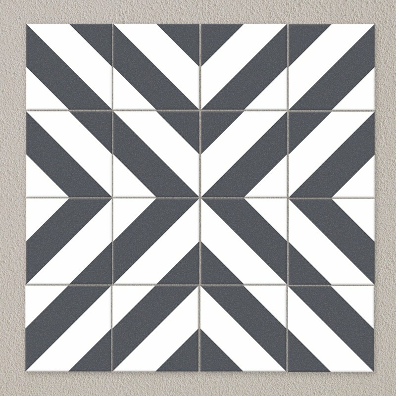 Zebra Black and White 22.3x22.3cm (box of 23)