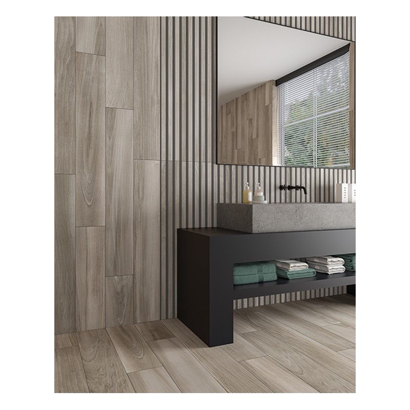 Northern Taupe Wood Effect 20x120cm (box of 7)