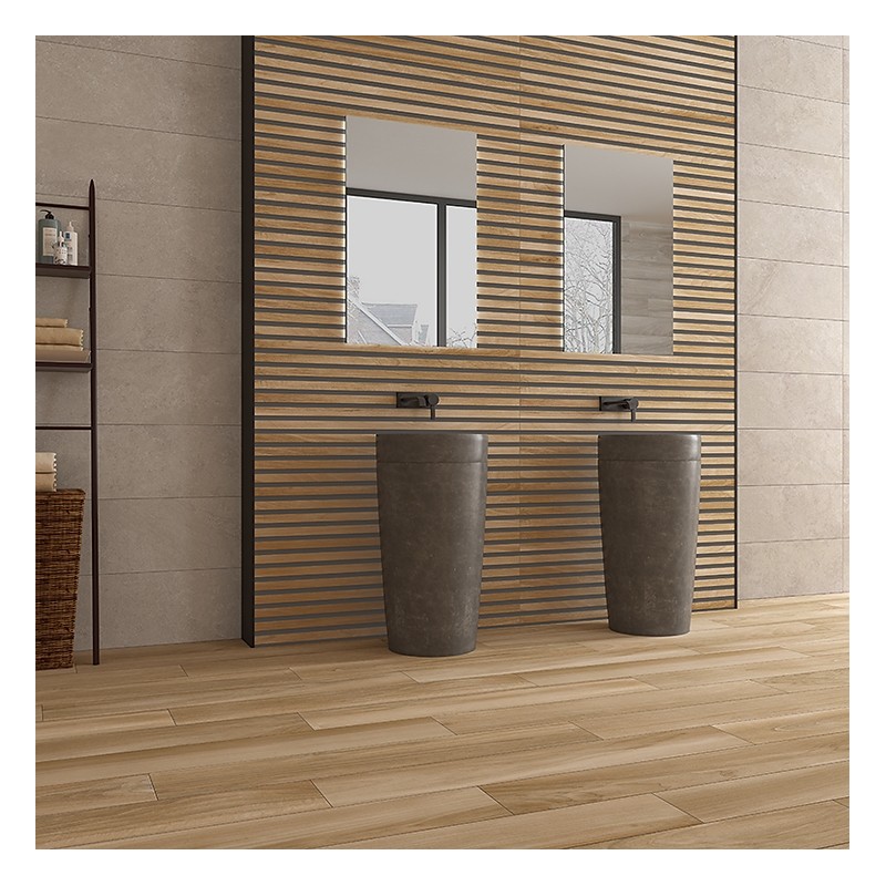 Northern Straw Wood Effect 20x120cm (box of 7)