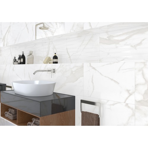 Vesta Carrara 25x75cm (box of 9)